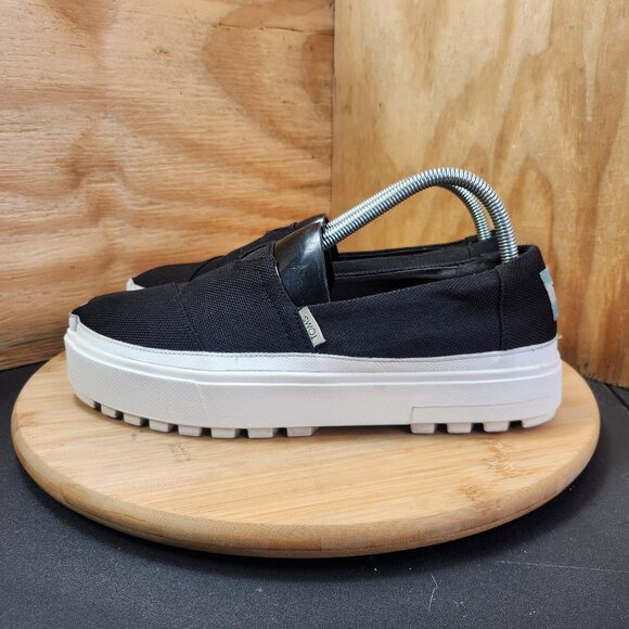 Toms Womens Alpargata Platform Sneakers - Picture 4 of 9